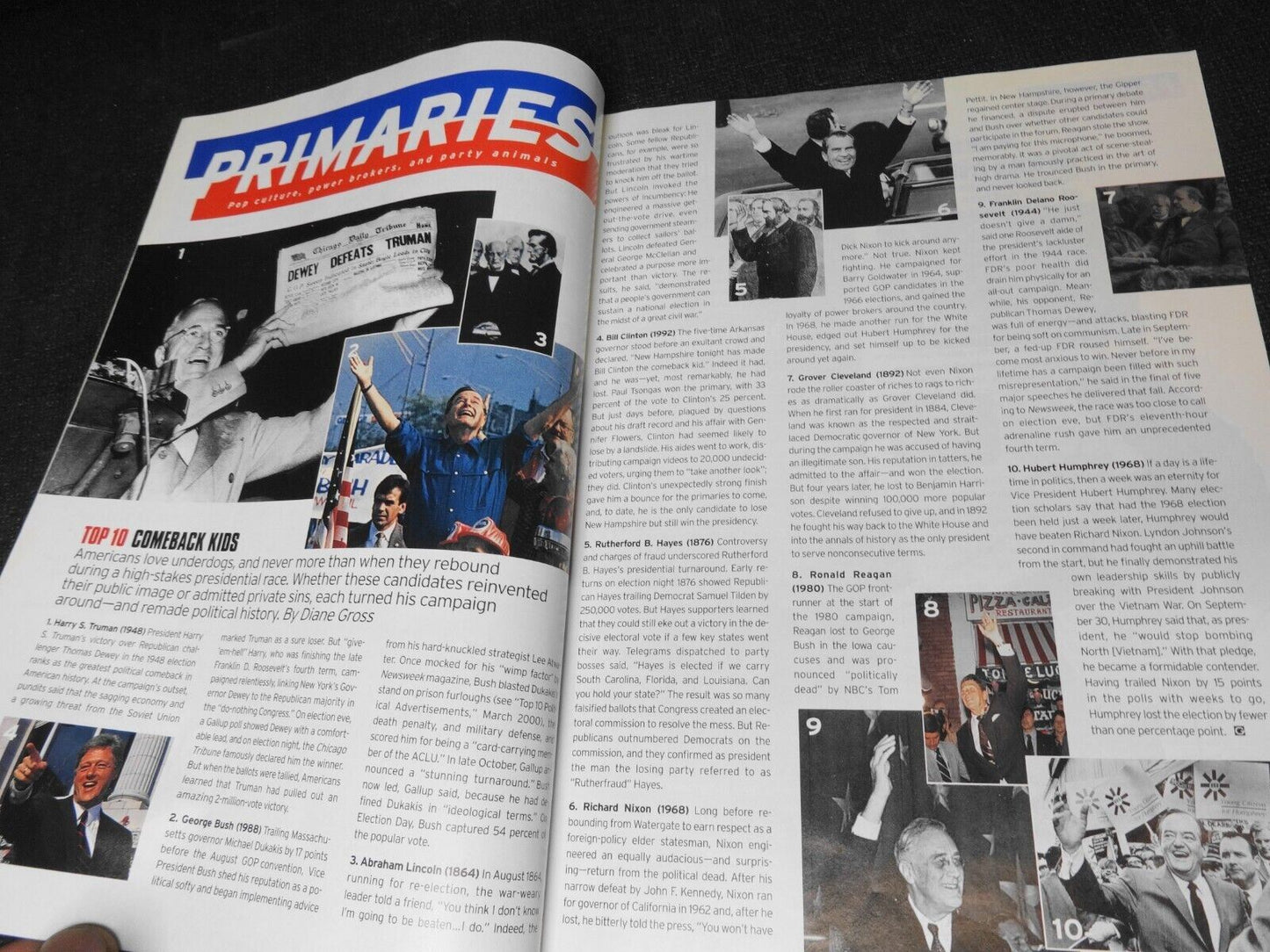 2000 April GEORGE - JFK Jr Magazine - Bono