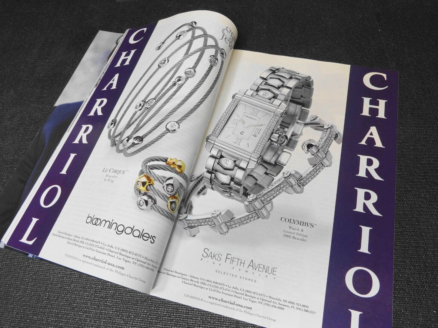 2000 April GEORGE - JFK Jr Magazine - Bono