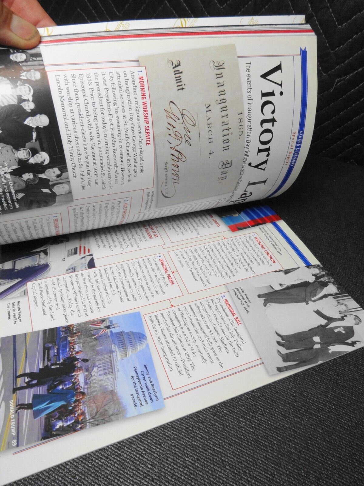 COMMANDER IN CHIEF DONALD TRUMP NEWSWEEK MAGAZINE 2017 SPECIAL INAUGURATION ED