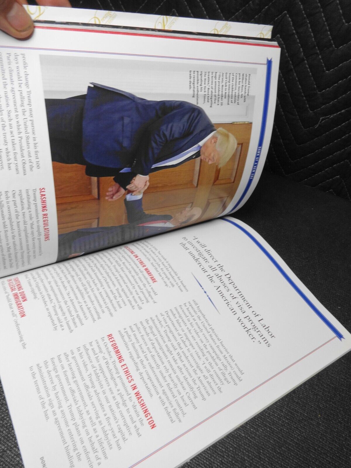 COMMANDER IN CHIEF DONALD TRUMP NEWSWEEK MAGAZINE 2017 SPECIAL INAUGURATION ED