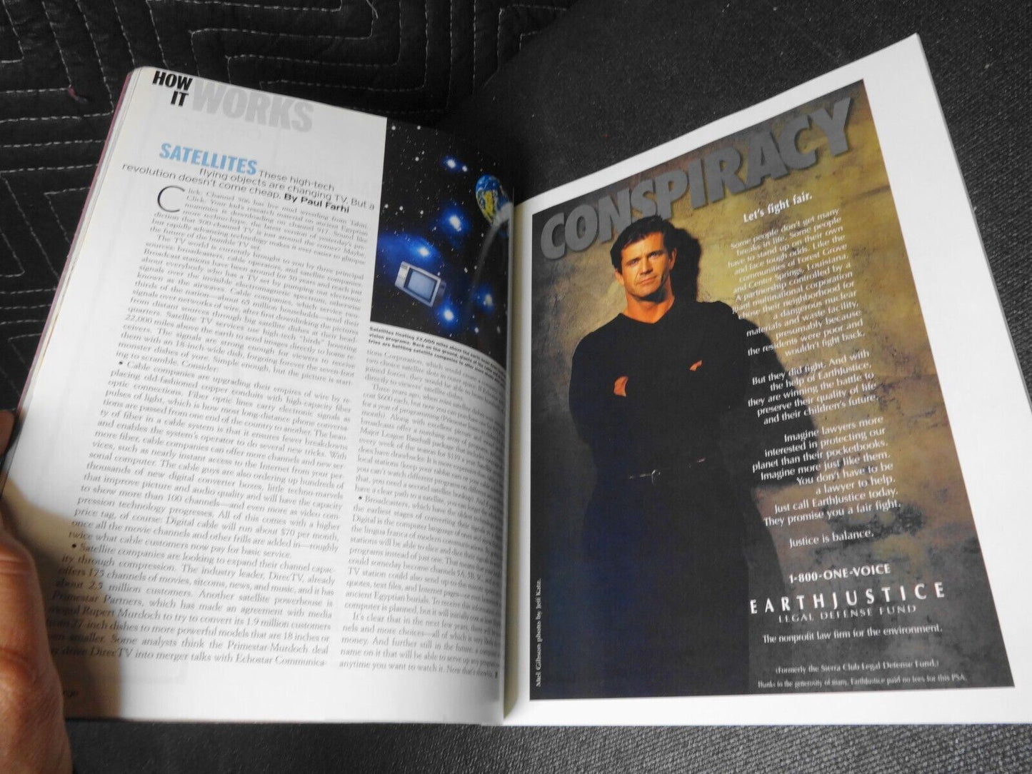 George Magazine, August 1997 - Harrison Ford