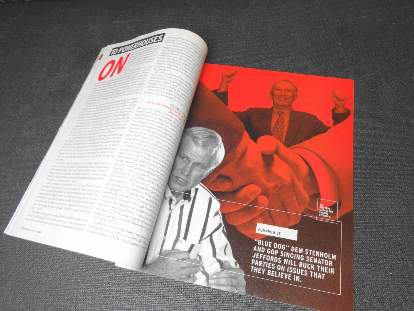 John JFK Kennedy Jr George Magazine December 2000 January 2001 Linda Tripp