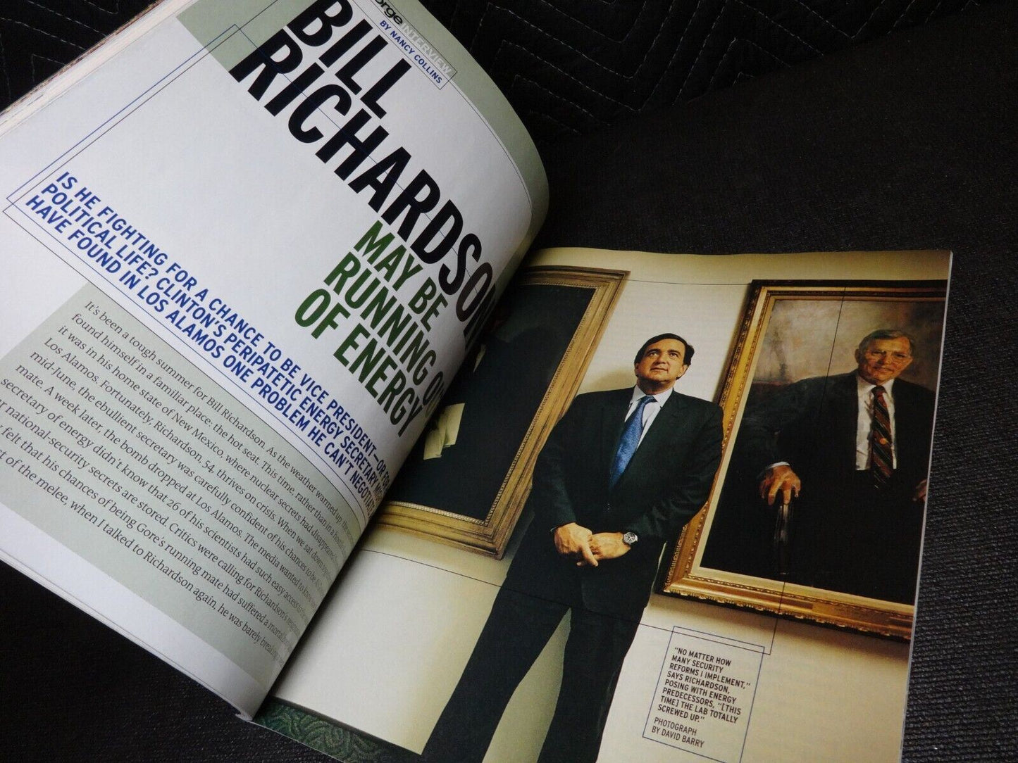 John Kennedy Jr. George Magazine August 2000 President JFK & Jackie Cover