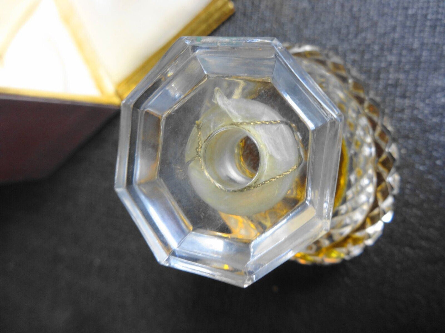 Vintage NINA RICCI CAPRICCI 1.5 oz Perfume Parfum, Lalique Sealed Bottle NOS