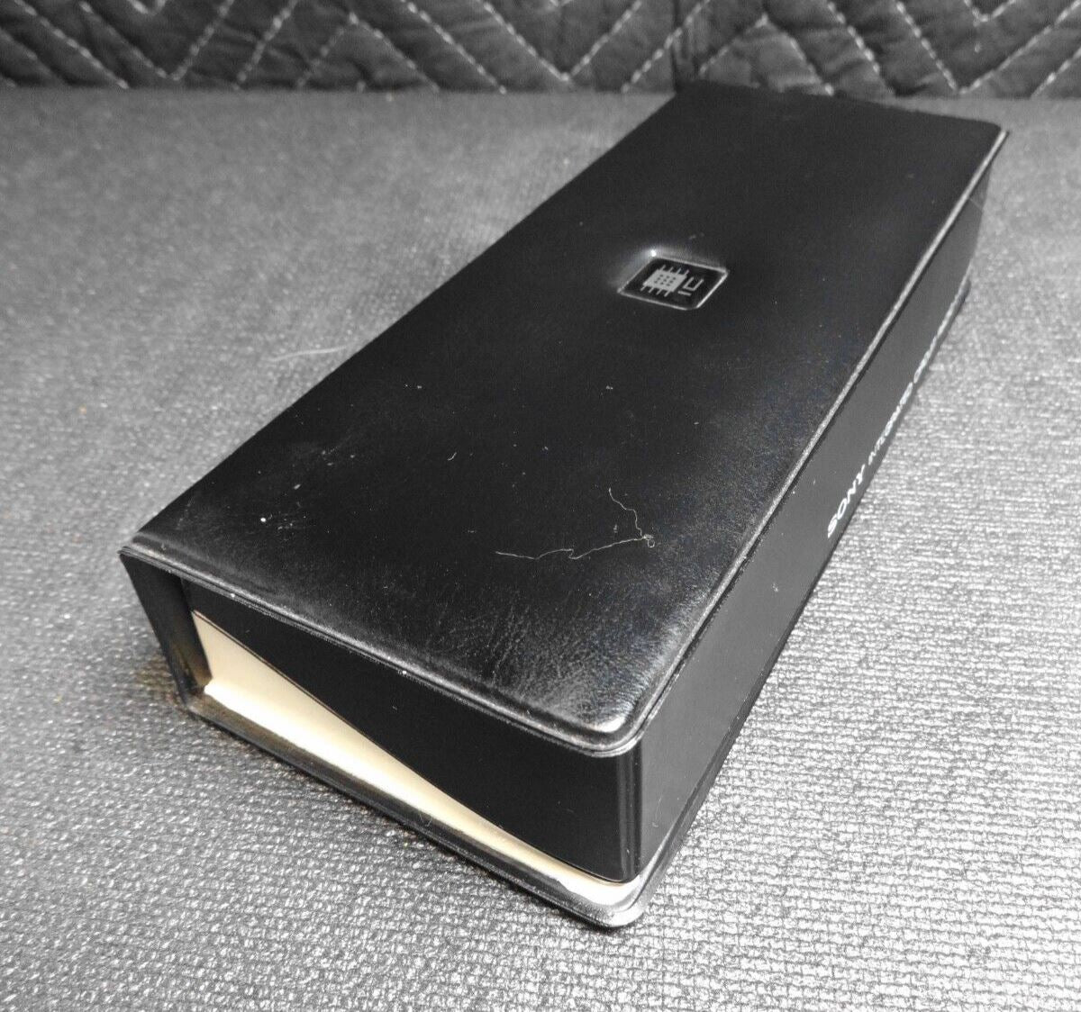 Vintage 1960s Sony ICR-100 Integrated Circuit Radio * CASE ONLY *