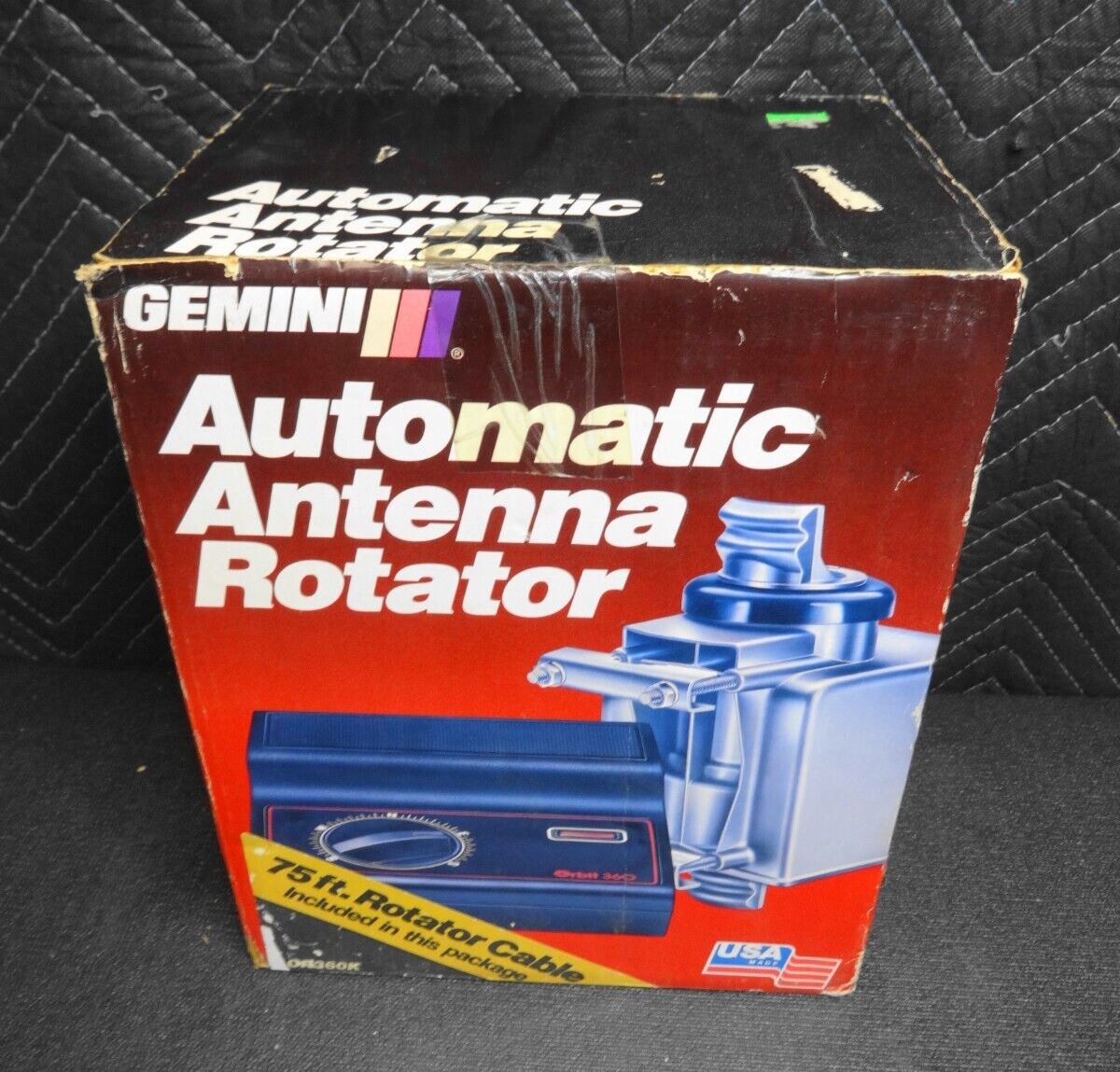 Vintage Gemini Automatic Antenna Rotator Orbit 360 OR360 USA MADE 1994