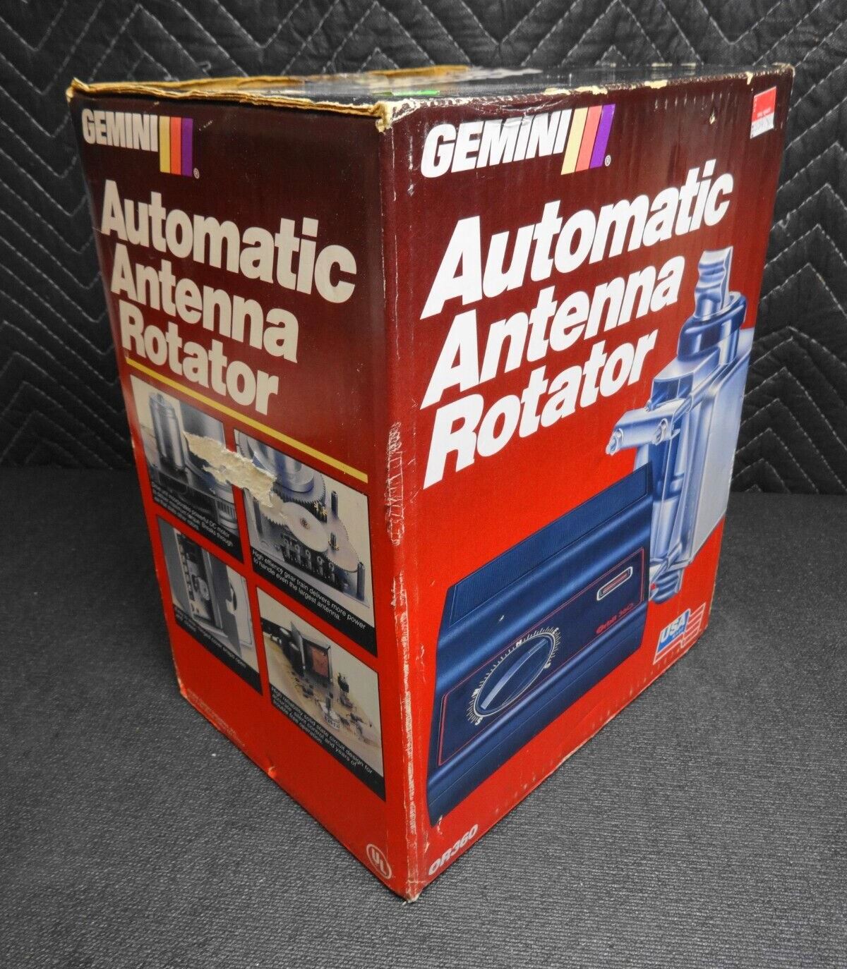 Vintage Gemini Automatic Antenna Rotator Orbit 360 OR360 USA MADE 1994