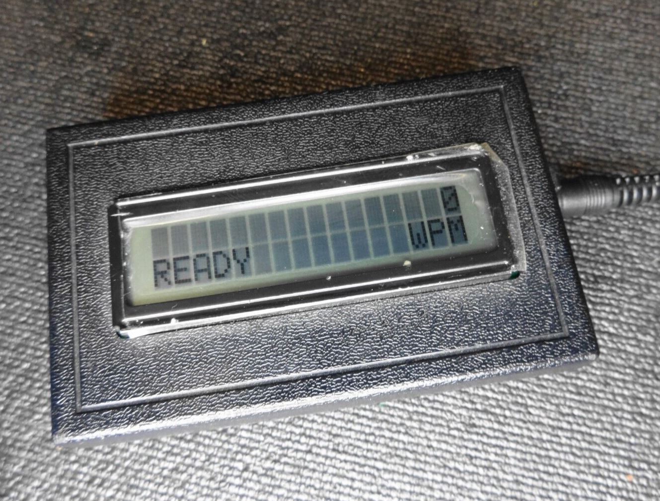 MFJ-461 Pocket CW Morse Code Reader Very Clean And Works Free Shipping