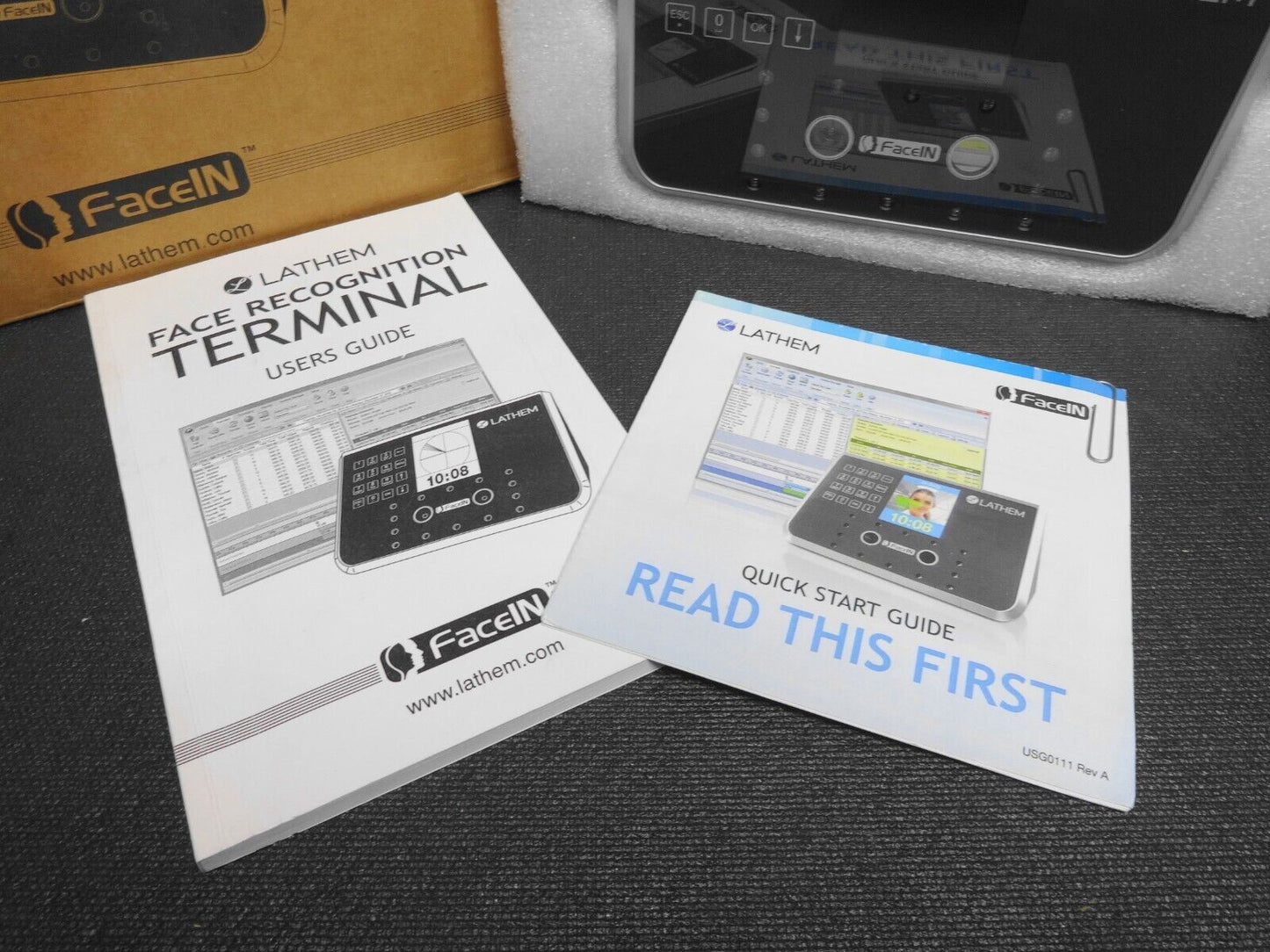 Lathem FaceIN FR650 Biometric Facial Recognition Time clock System