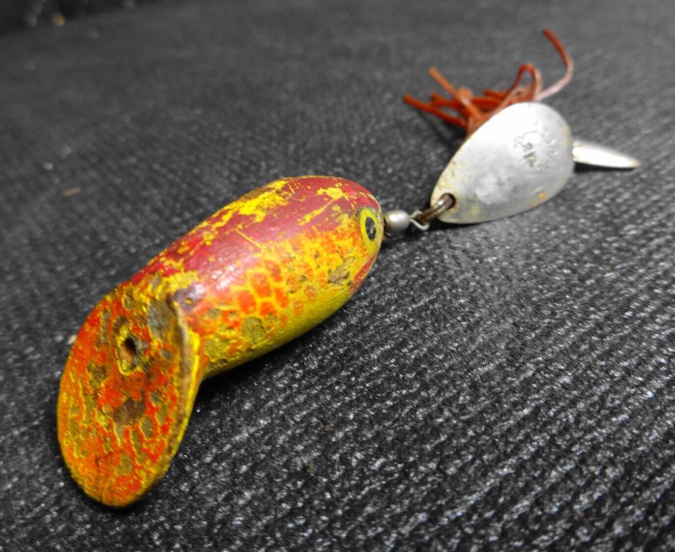 HILDEBRANDT LURE, VINTAGE LURE,WOOD LURE, VTG TACKLE, ANTIQUE LURE