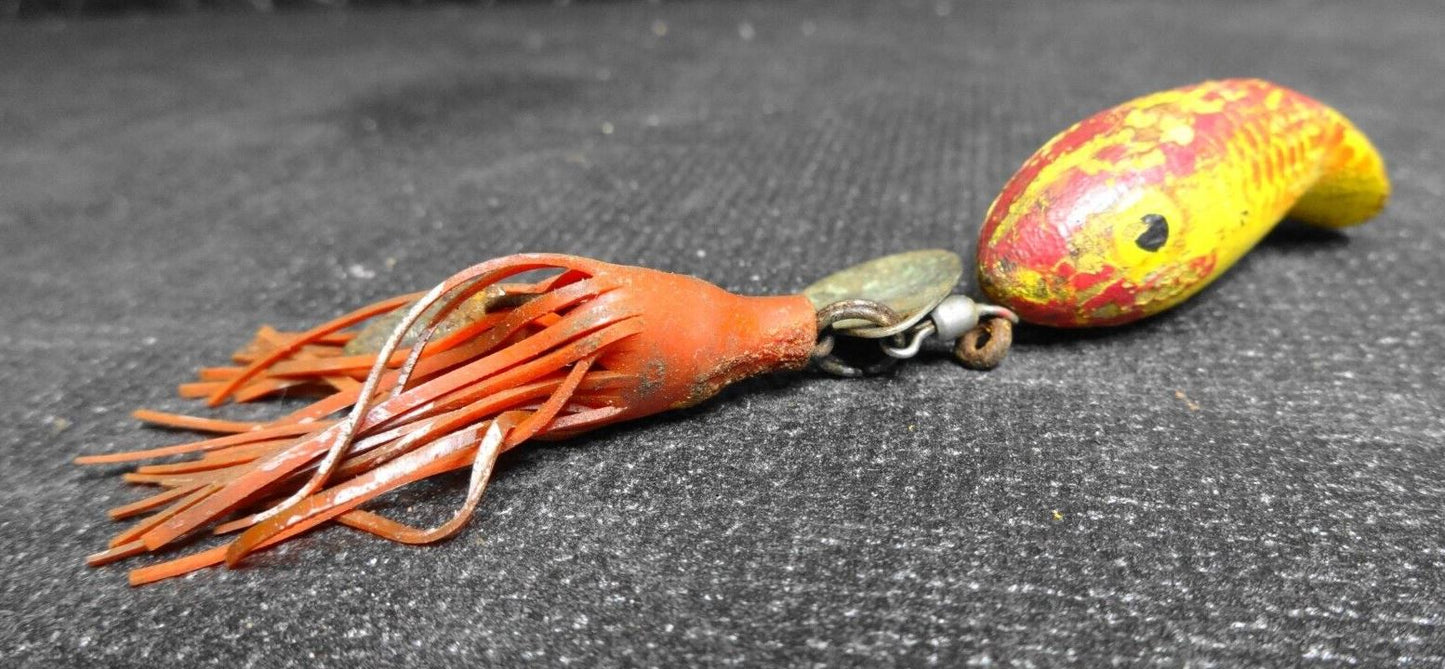 HILDEBRANDT LURE, VINTAGE LURE,WOOD LURE, VTG TACKLE, ANTIQUE LURE