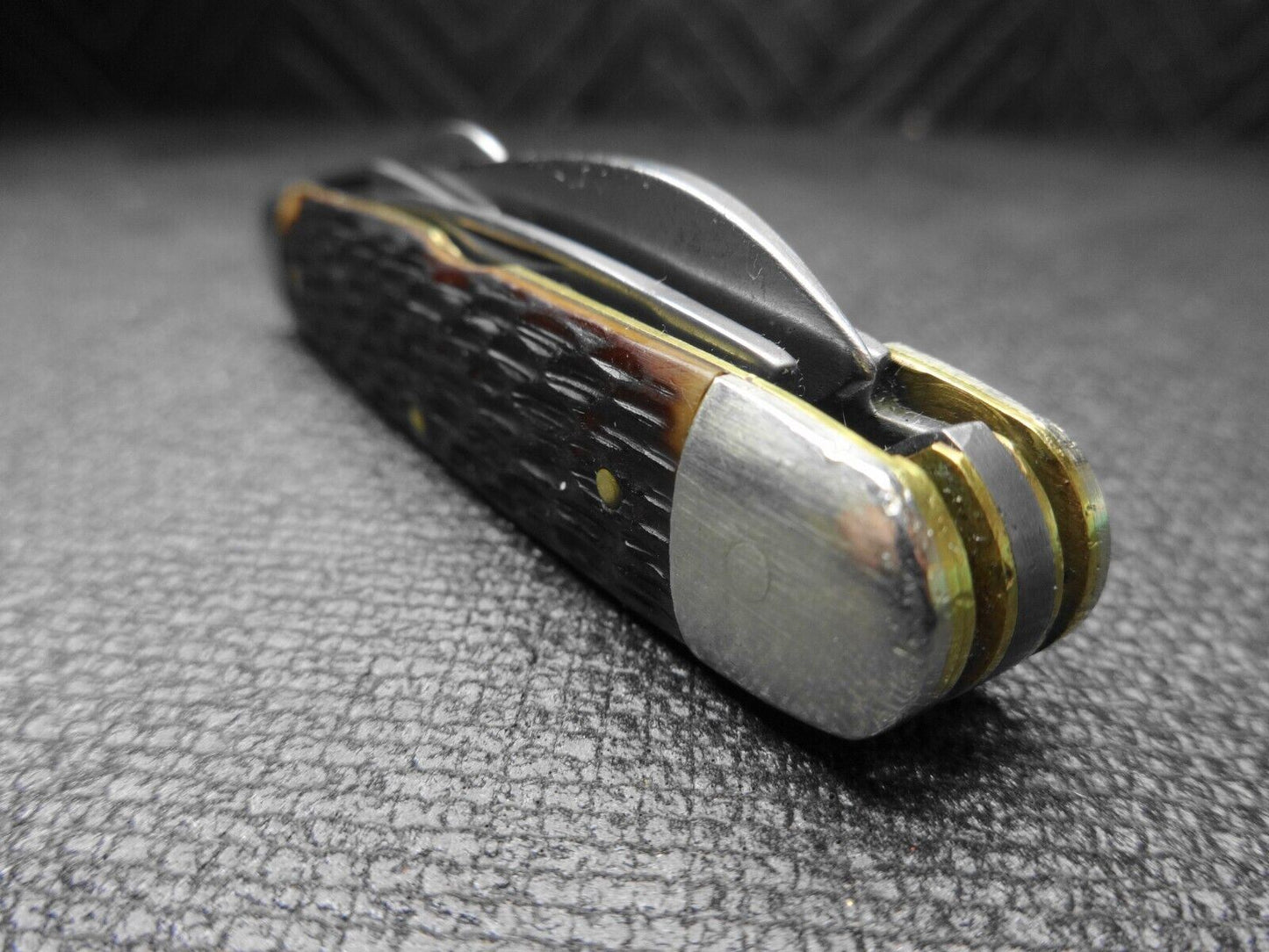 Vintage est. 1950`s Imperial (Official Boy Scout) 5 Bladed Camp Pocket Knife