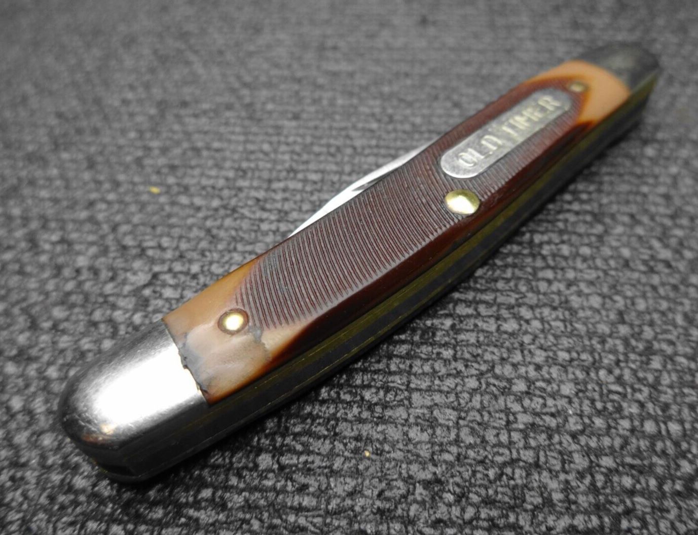 SCHRADE OLD TIMER 2 BLADE FOLDING POCKET KNIFE 1040T USA