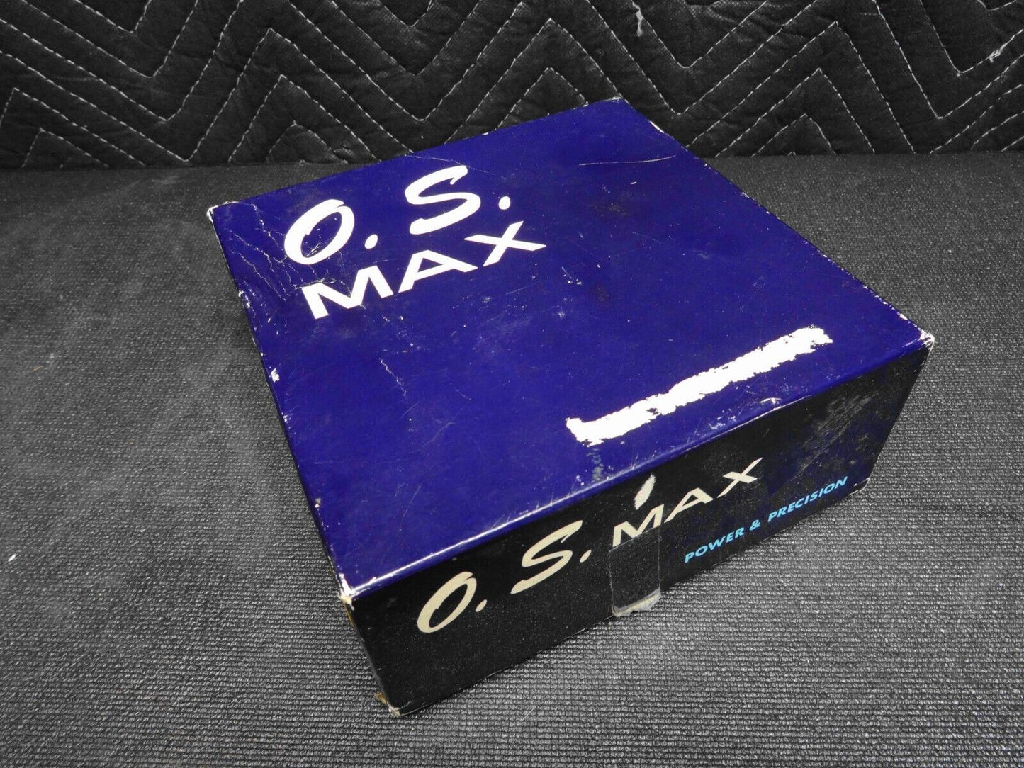 OS MAX 40F SR RC MODEL AIRPLANE ENGINE WITH MUFFLER & Original Box