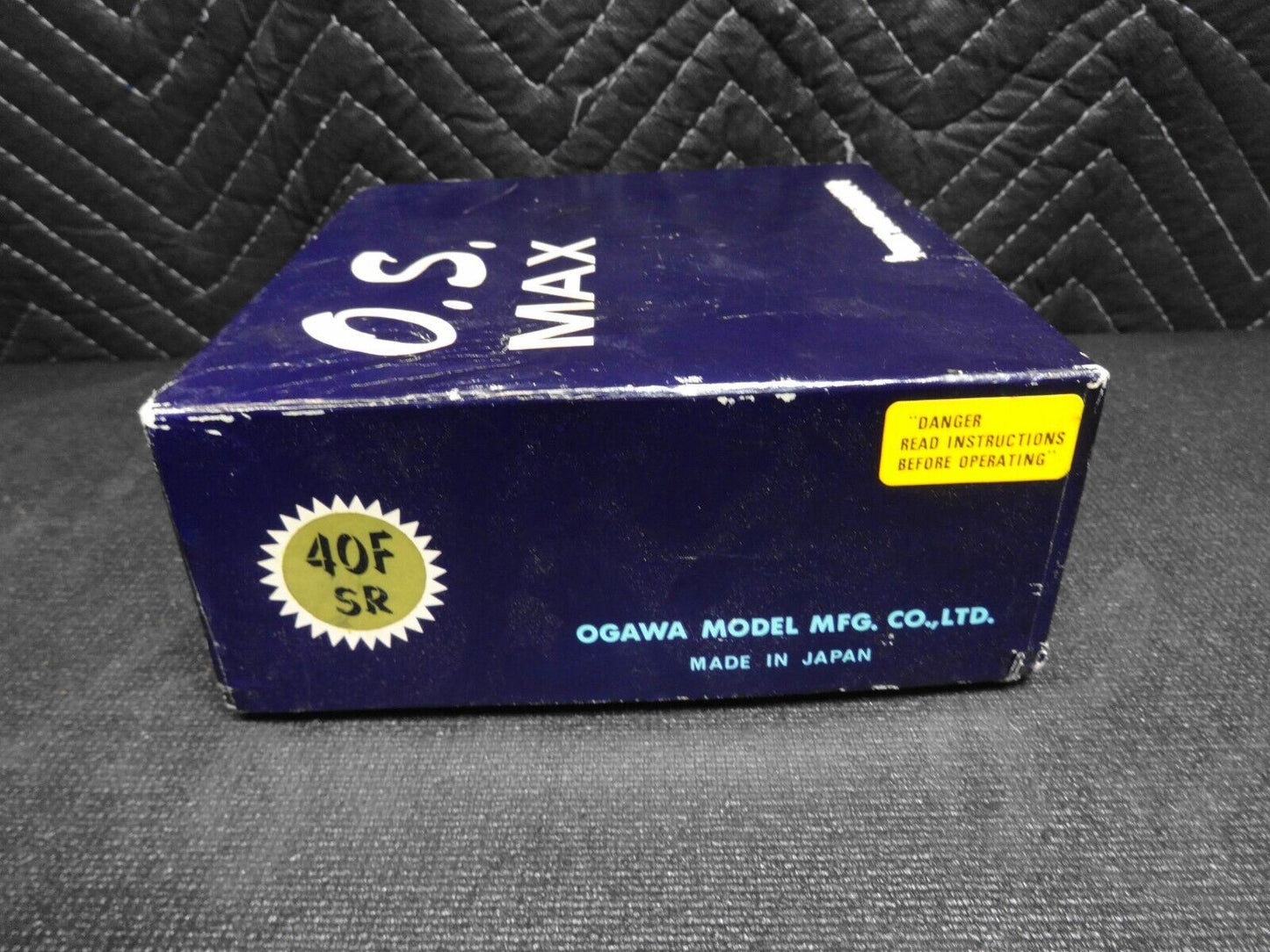 OS MAX 40F SR RC MODEL AIRPLANE ENGINE WITH MUFFLER & Original Box