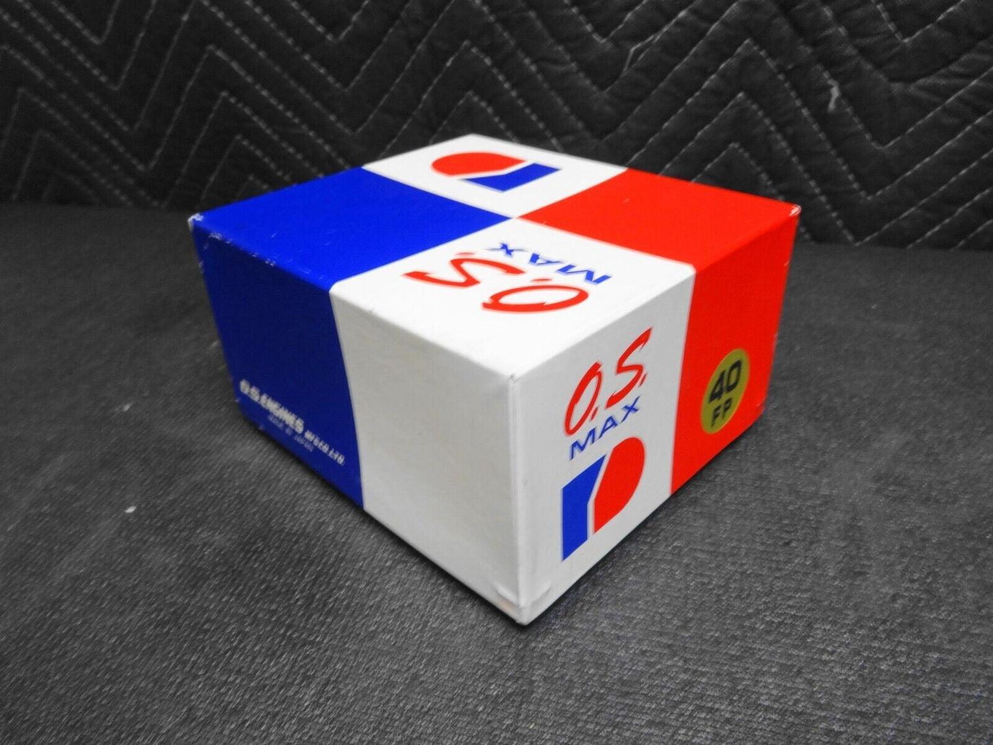 O.S. Max 40 FP R/C ** BOX, Manifold, Manual, Decals, Muffler ONLY ** for Engine