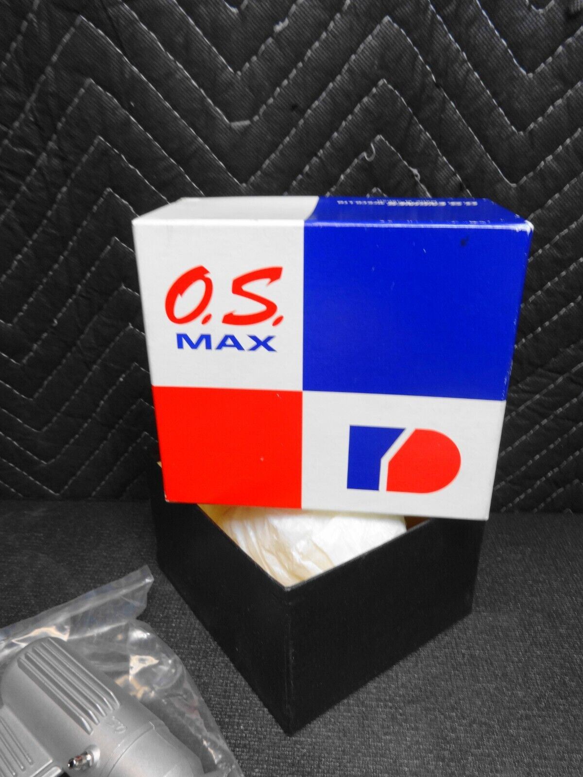 O.S. Max 40 FP R/C ** BOX, Manifold, Manual, Decals, Muffler ONLY ** for Engine