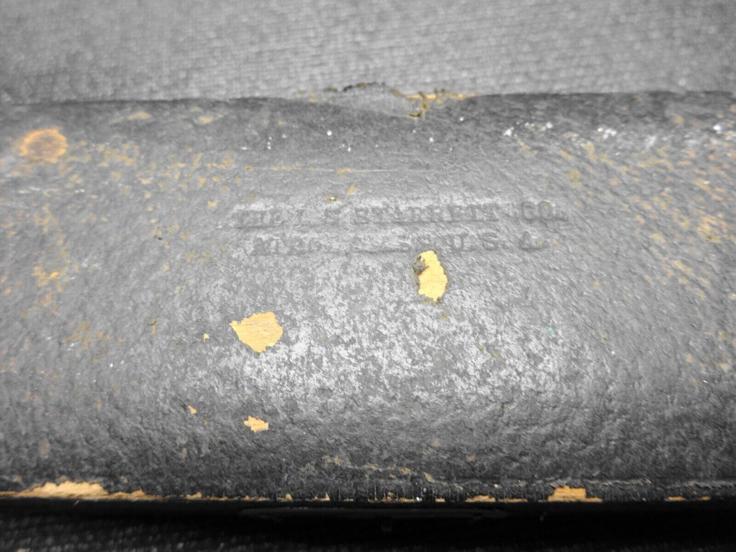 Vintage L.S. Starrett Micrometer 1" 1-64 015625 With Case / Good Quality Tool