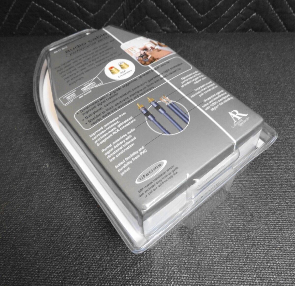 Vintage 2002 AR Acoustic Research Audio cables 6 ft DVD RCA DA031 Sealed New