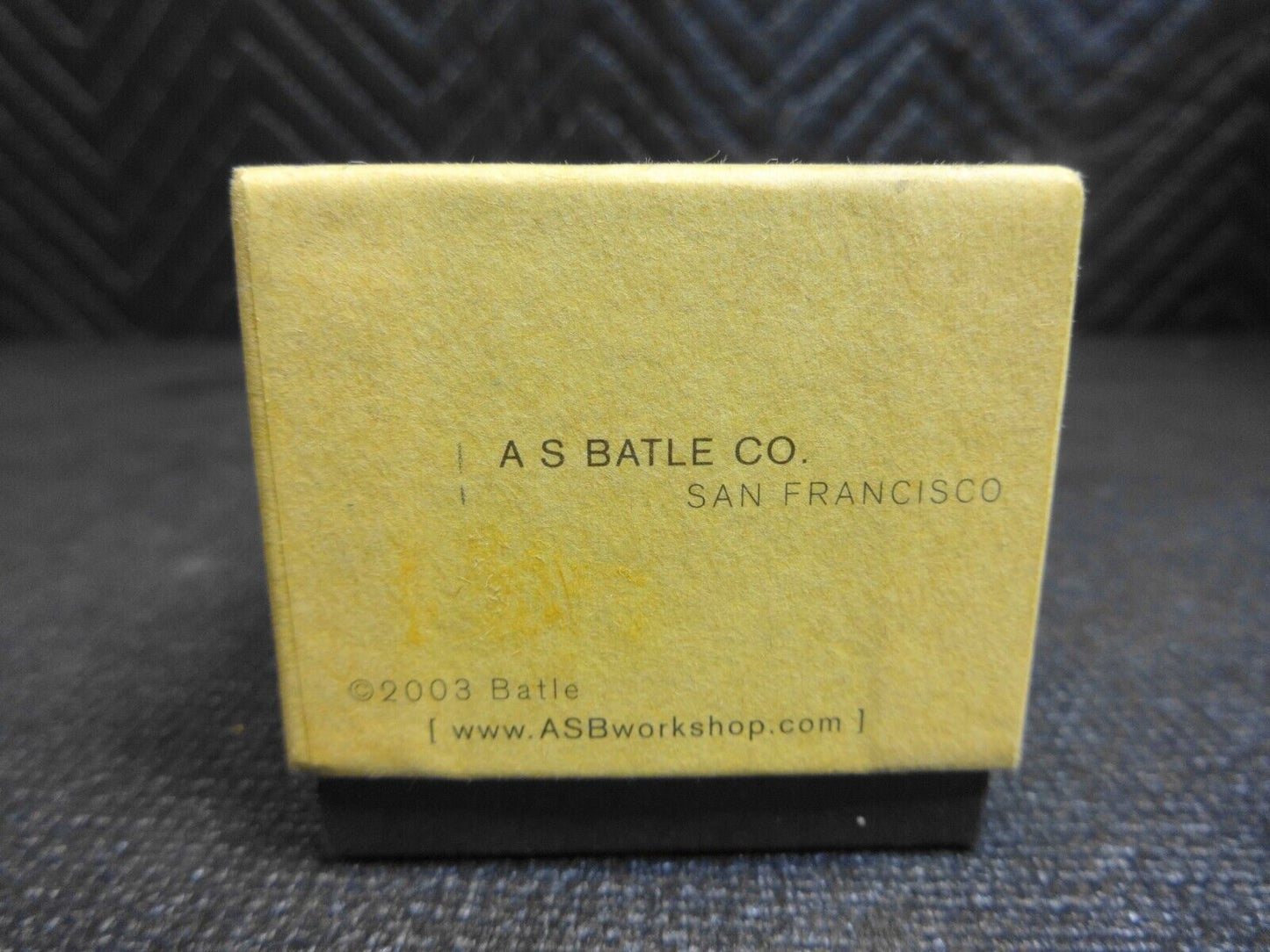 Angelio Batle Graphite Object Frog on Stick - 2008 Retired Art Sculpture Pencil