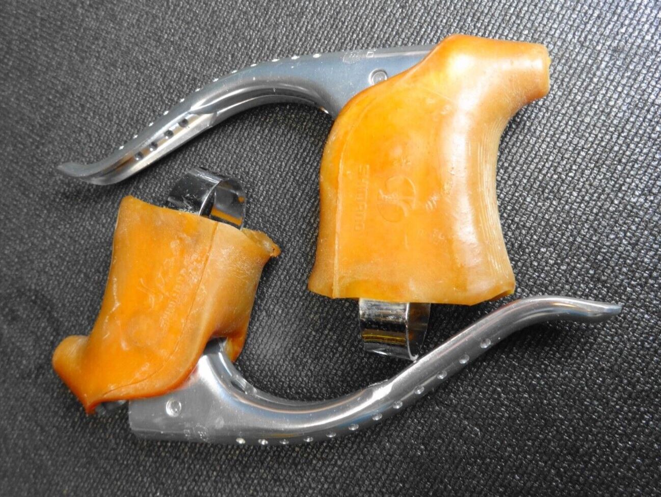 NOS Shimano Dura Ace M 140 100 Brake Levers First Gen Road 1970s Vintage