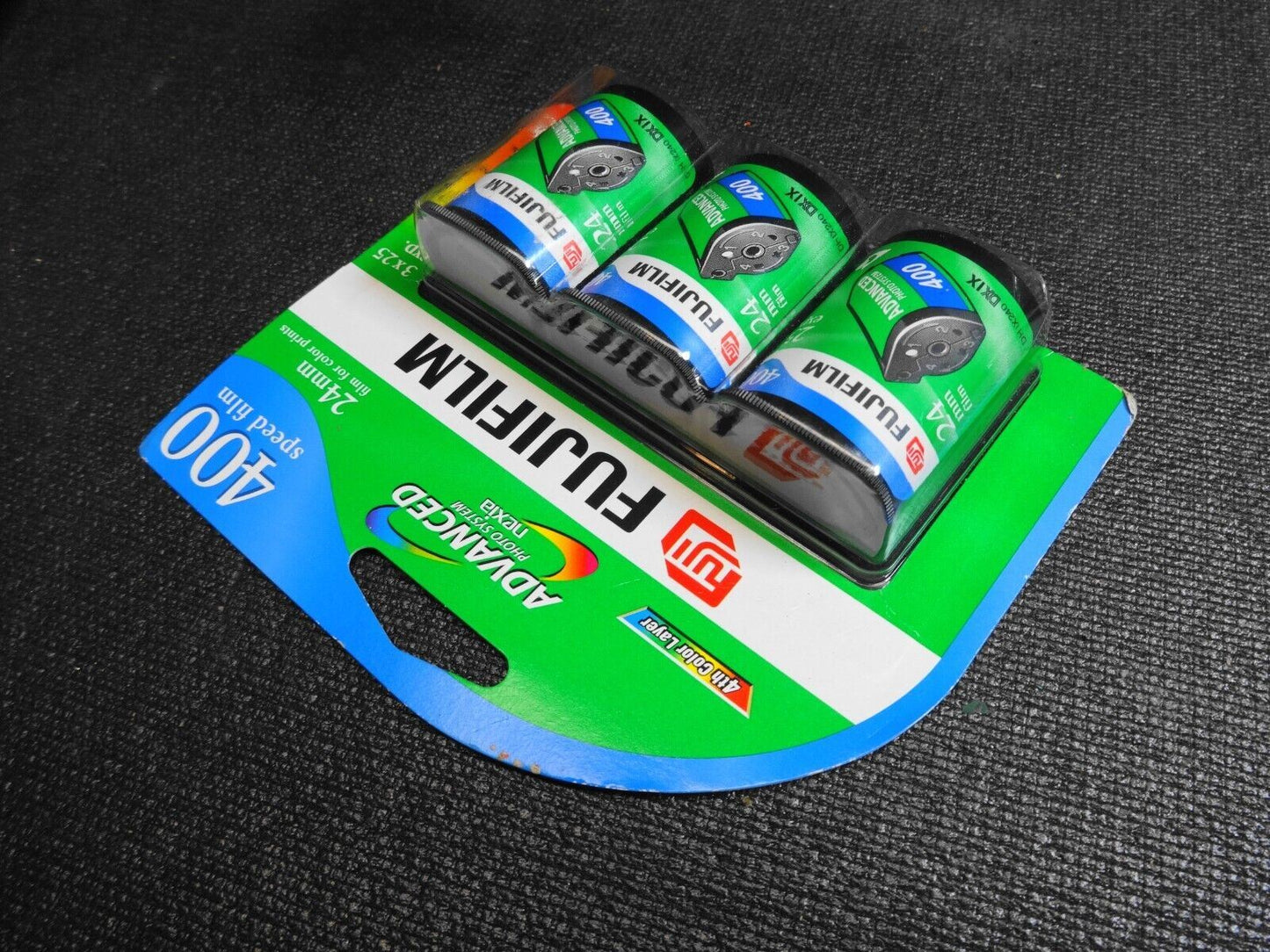 FujiFilm 24mm, 400 Speed, 3PK, 25 Exposures Advanced Photo Sys, Exp: 10/08