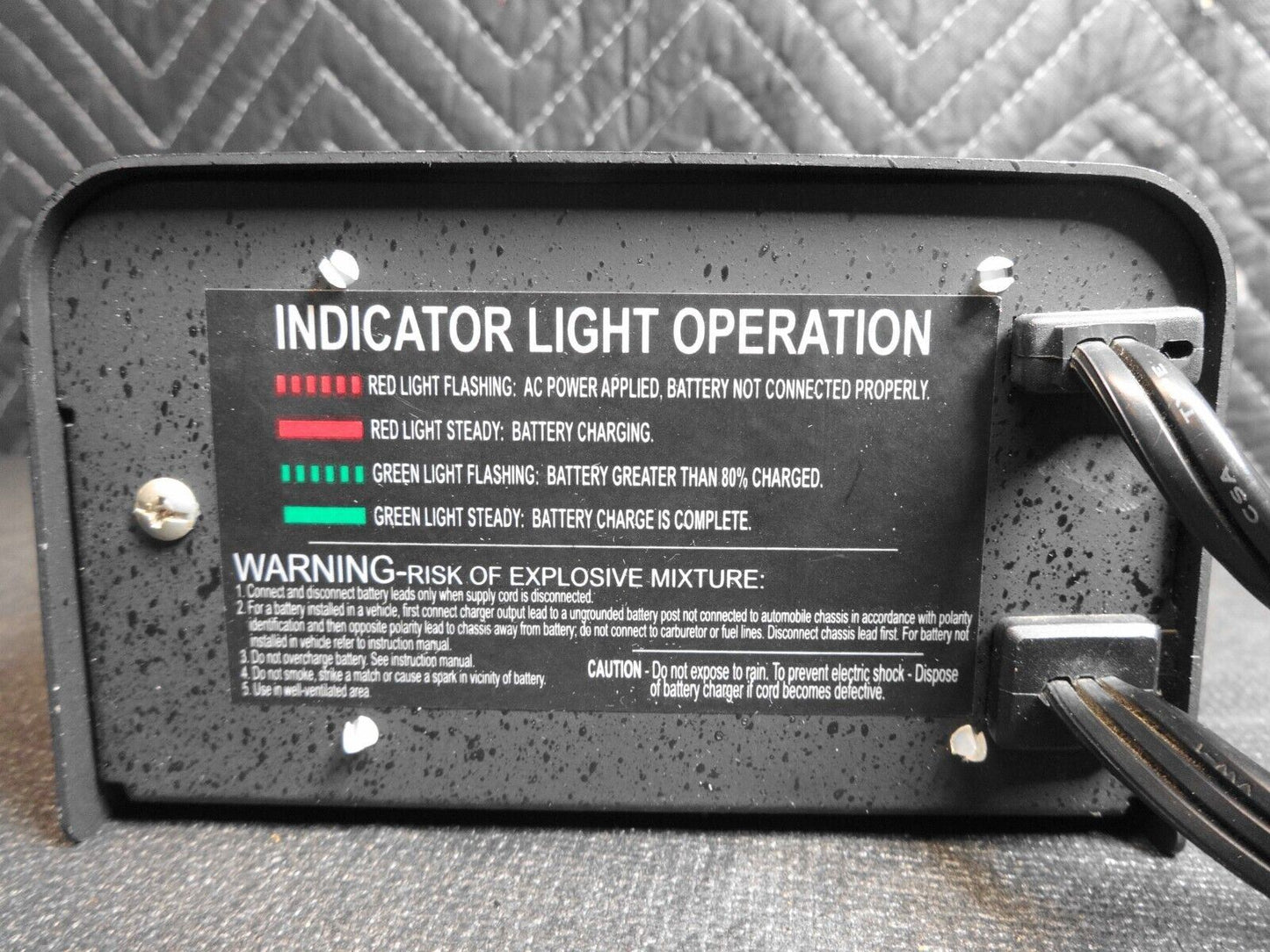 Deltran Battery Tender Plus 12V 1.25A (#021-0128) Automatic Battery Charger