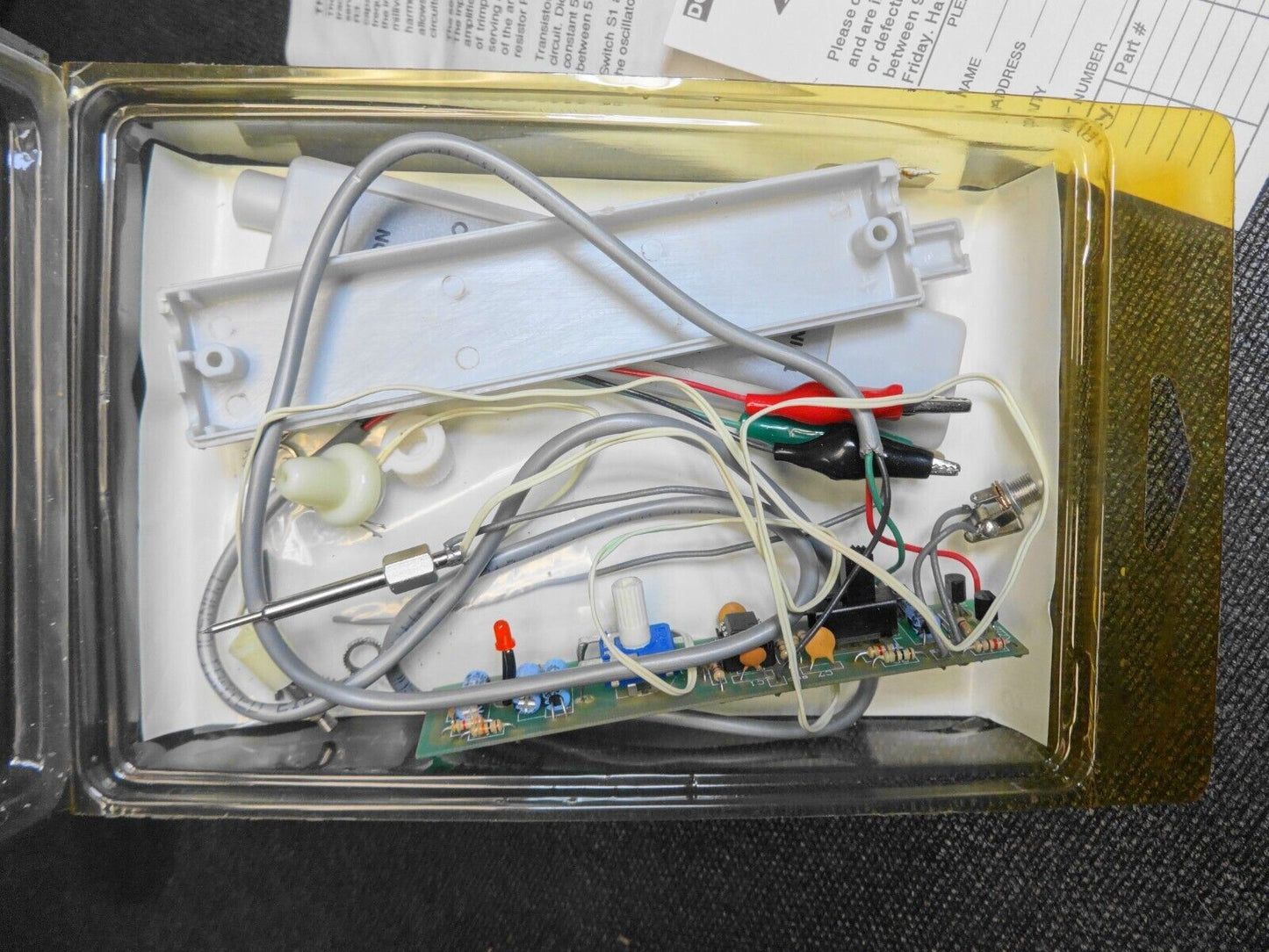 Vintage Elenco Electronics Signal Tracer Kit ST-751K – Brand New - Unbuilt