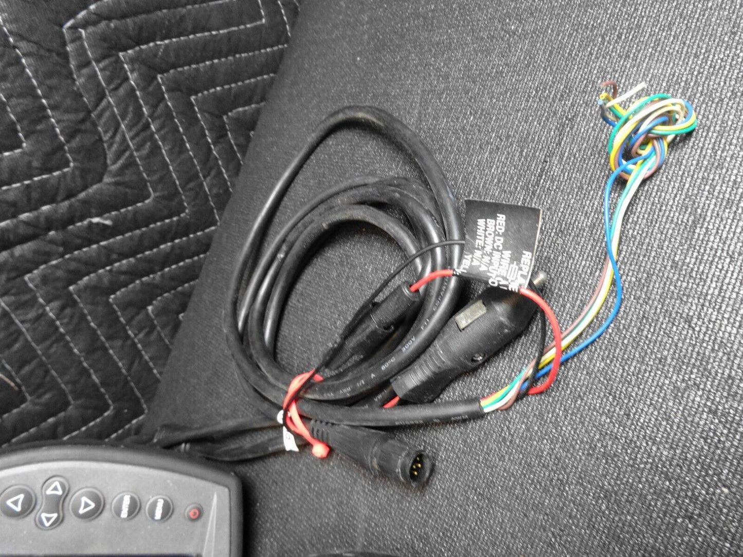 Garmin 160 C Fishfinder Sonar Head Unit & Cables ONLY