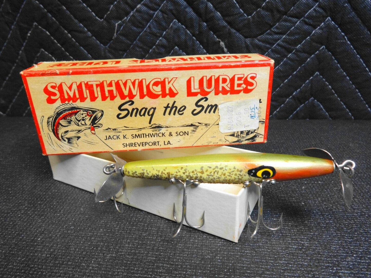 RARE Smithwick DEVILS RACE HORSE Lure / S-106 Box