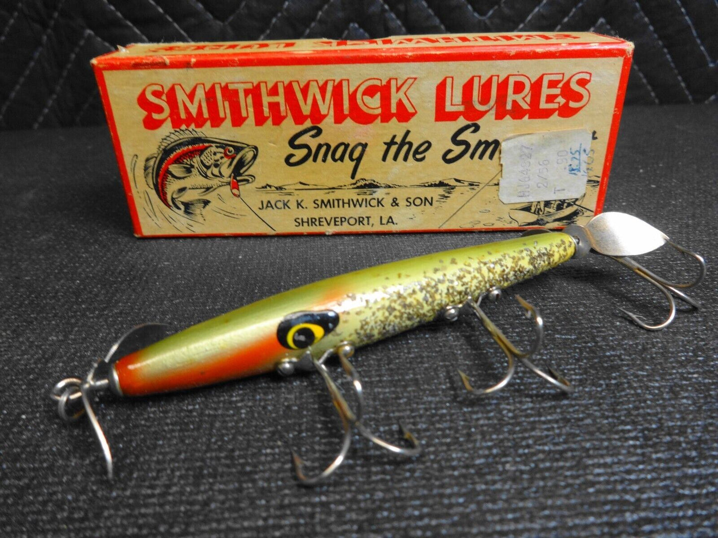 RARE Smithwick DEVILS RACE HORSE Lure / S-106 Box