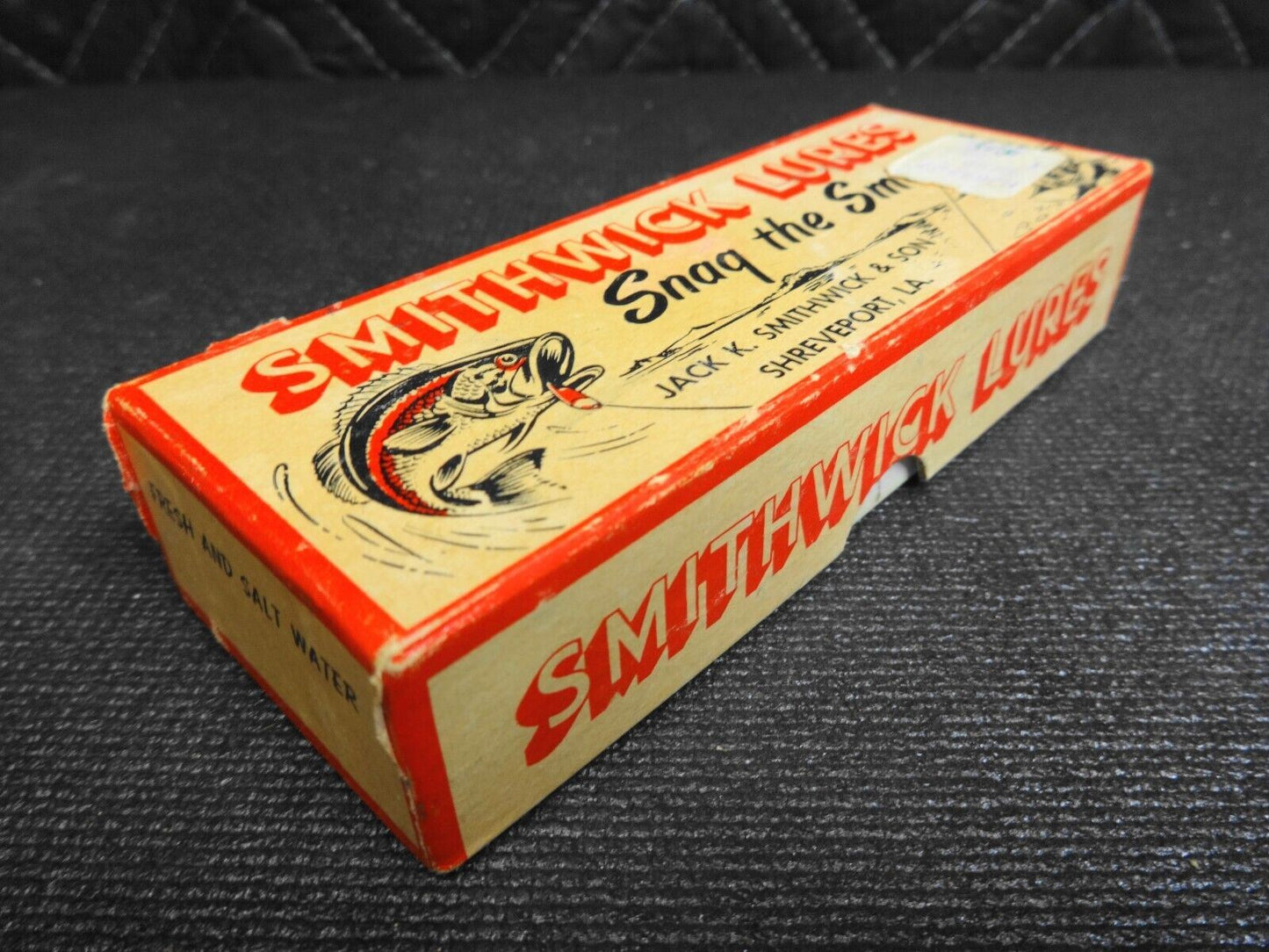 RARE Smithwick DEVILS RACE HORSE Lure / S-106 Box