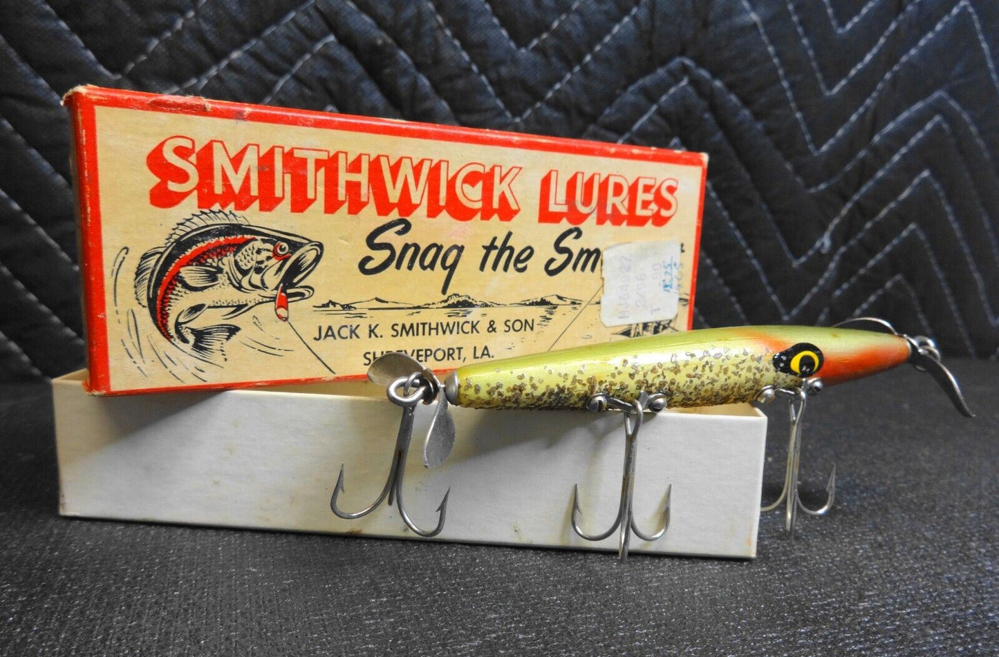 RARE Smithwick DEVILS RACE HORSE Lure / S-106 Box