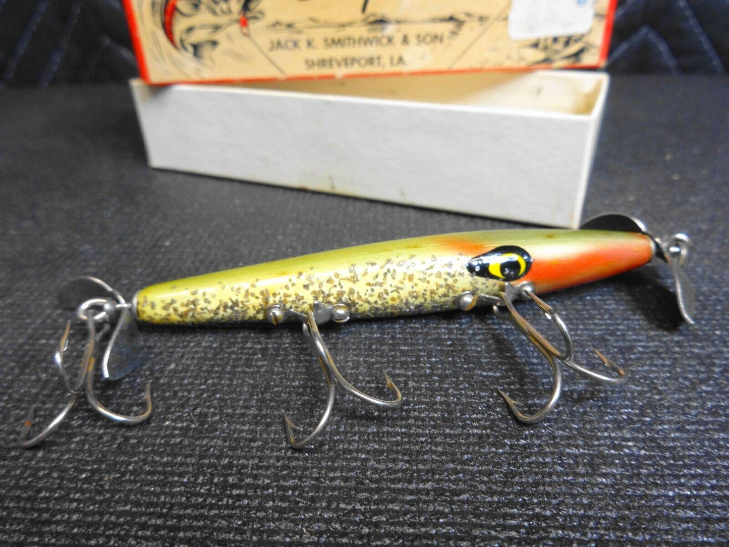 RARE Smithwick DEVILS RACE HORSE Lure / S-106 Box