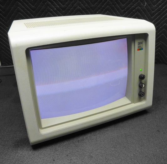 Vintage 1980s IBM 5153 Monitor Personal Computer Color Display CRT CGA Graphics