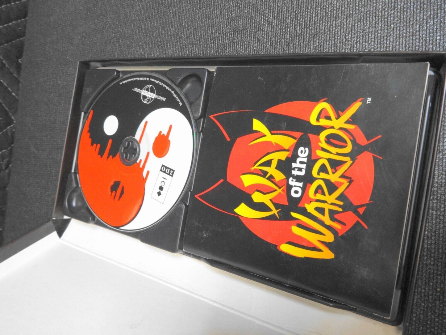 VINTAGE 1994 Way of the Warrior PANASONIC 3DO Complete Game Disc Manual Longbox