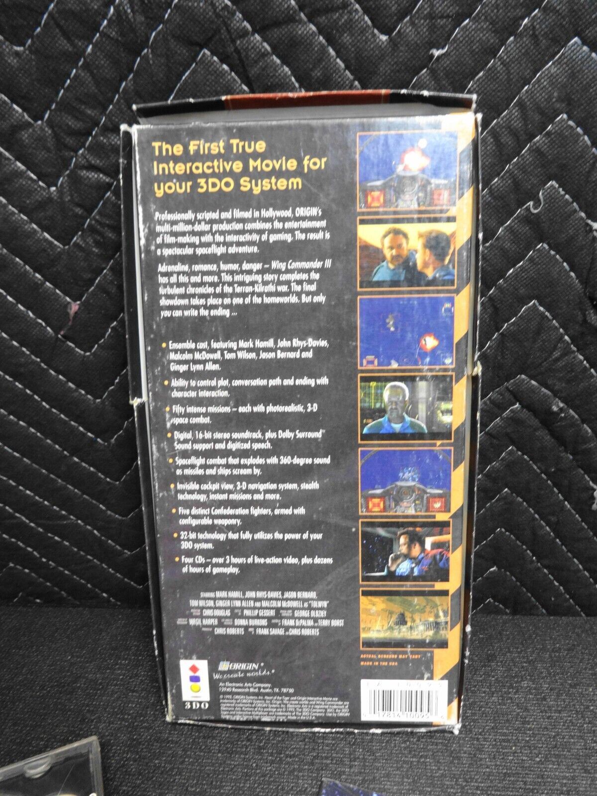 Wing Commander III: Heart of the Tiger (Panasonic 3DO) Complete Long Box