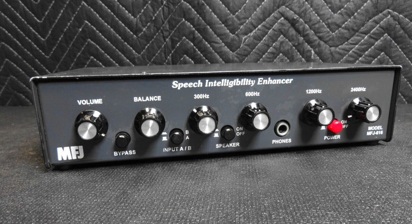 MFJ-616 Ham Radio Speech Intelligibility Enhancer w/ original box