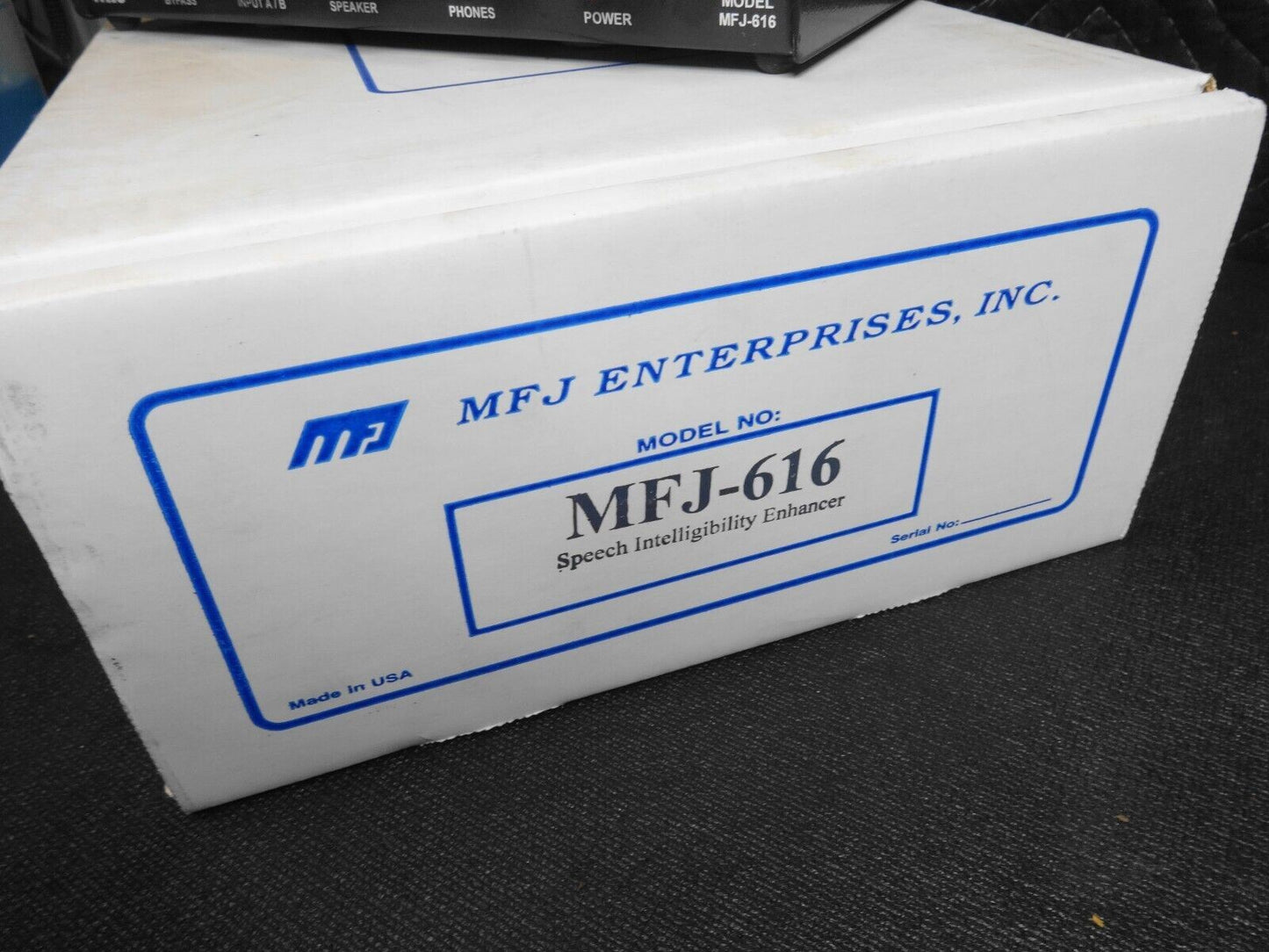 MFJ-616 Ham Radio Speech Intelligibility Enhancer w/ original box