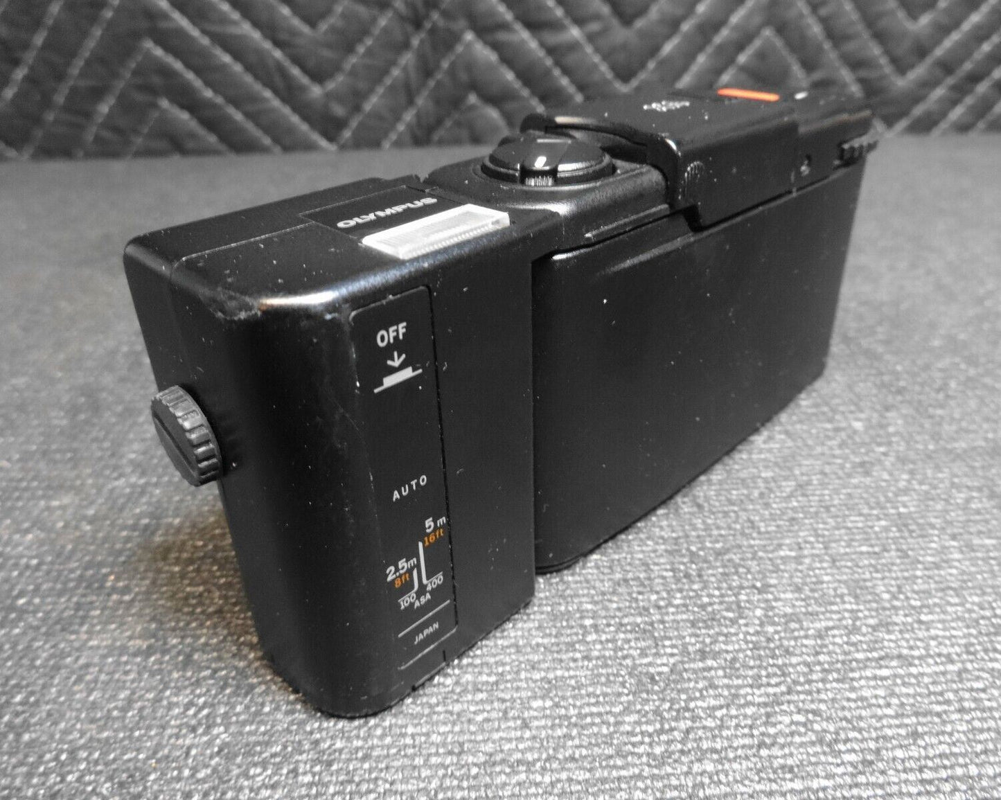 Olympus XA 35mm Rangefinder Film Camera w/ A11 Flash & Instructions