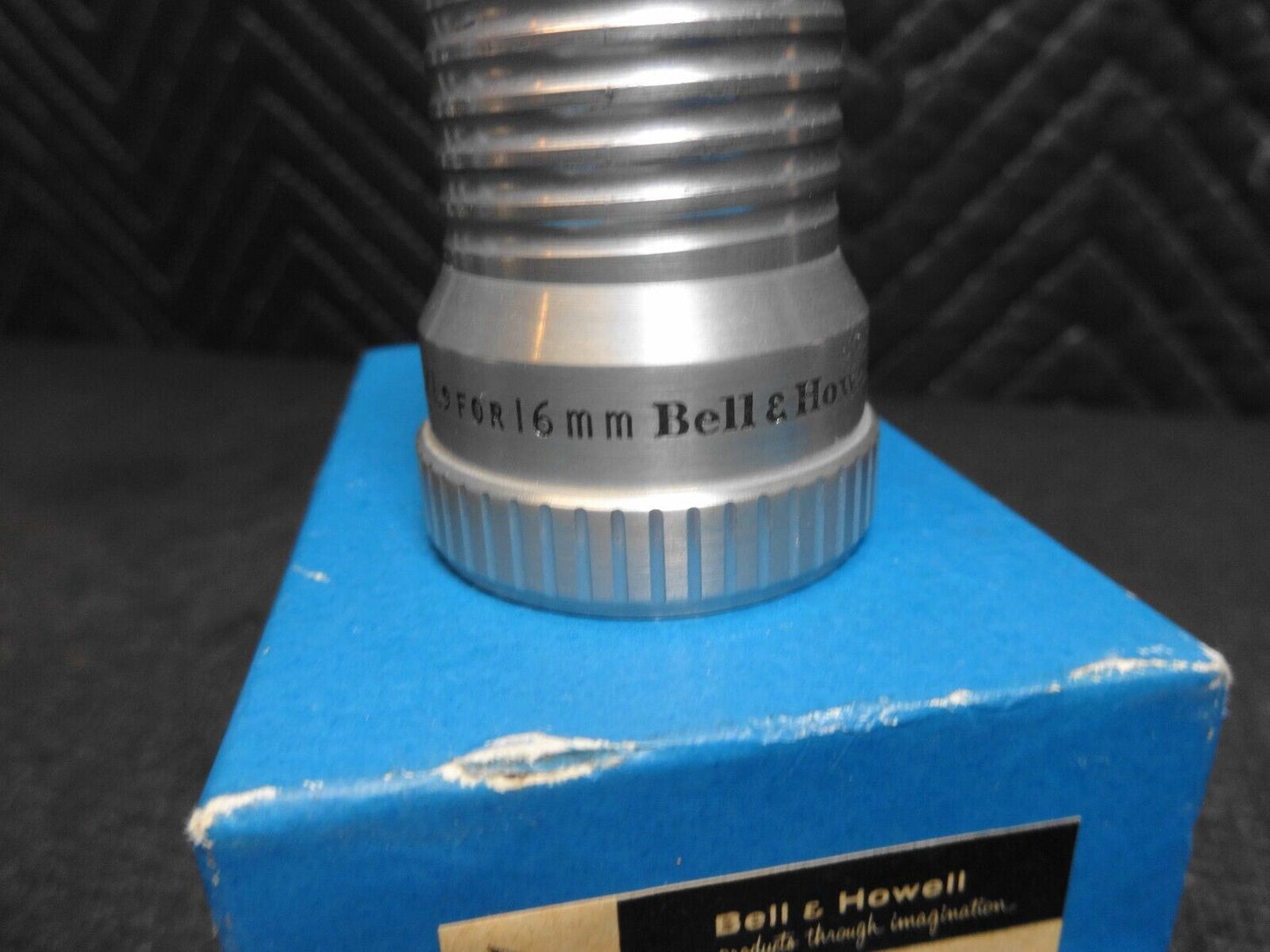 NOS Bell & Howell 16mm Projector Lens 1.5 inch f/1.9 Increlite w/ Paper