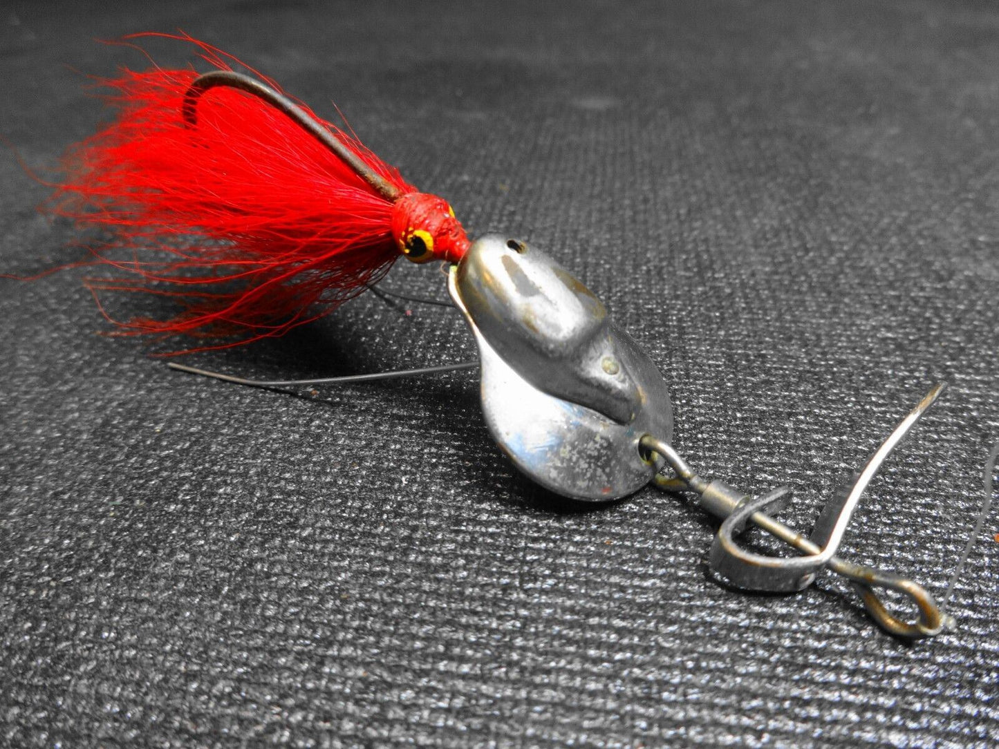 Vintage Al Foss Shimmy Wiggler No. 5 Metal Fishing Lure