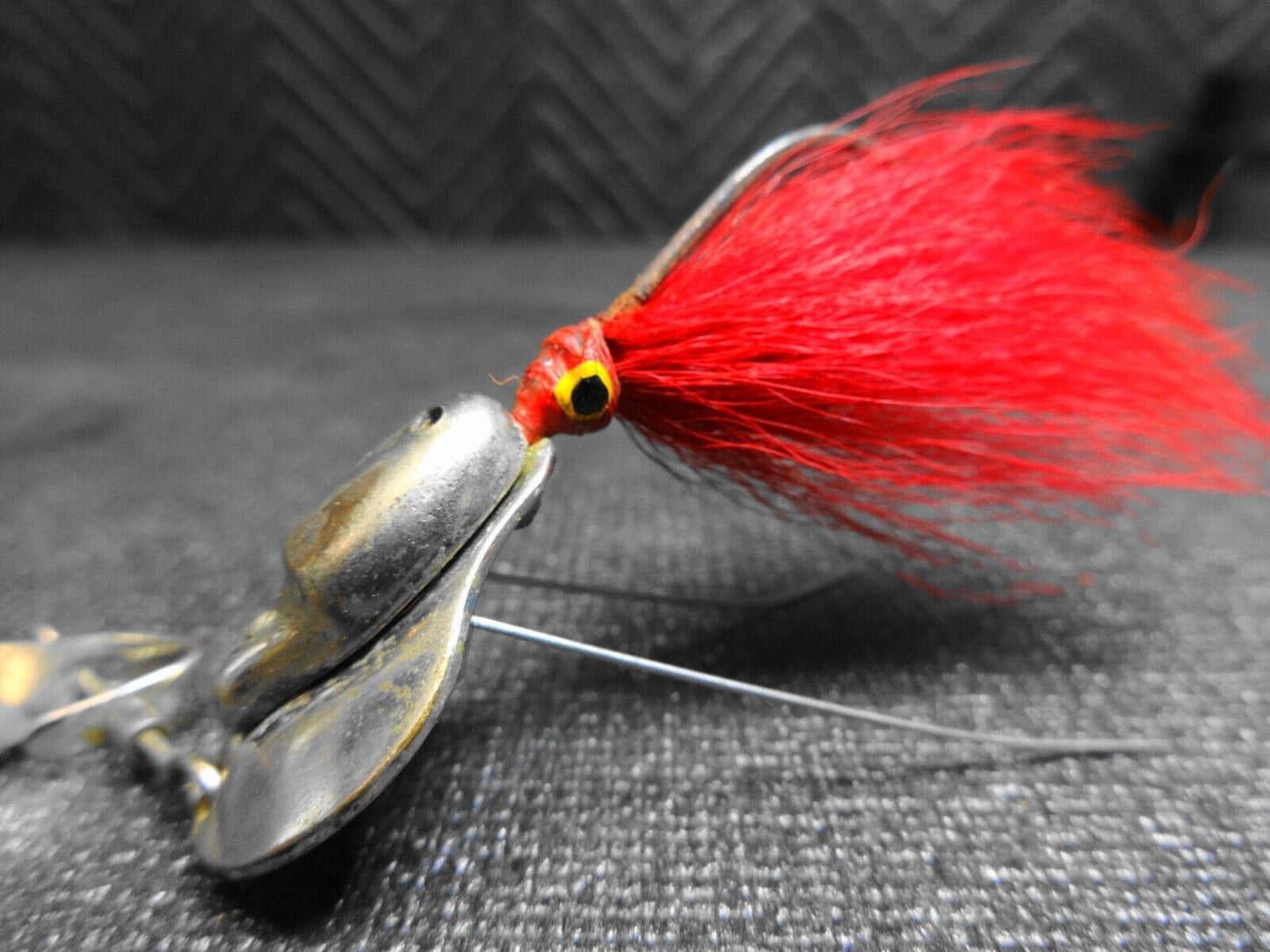 Vintage Al Foss Shimmy Wiggler No. 5 Metal Fishing Lure