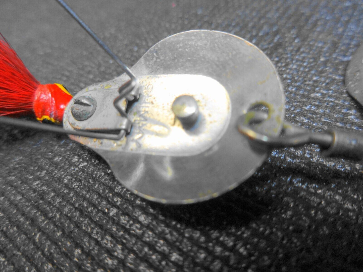 Vintage Al Foss Shimmy Wiggler No. 5 Metal Fishing Lure