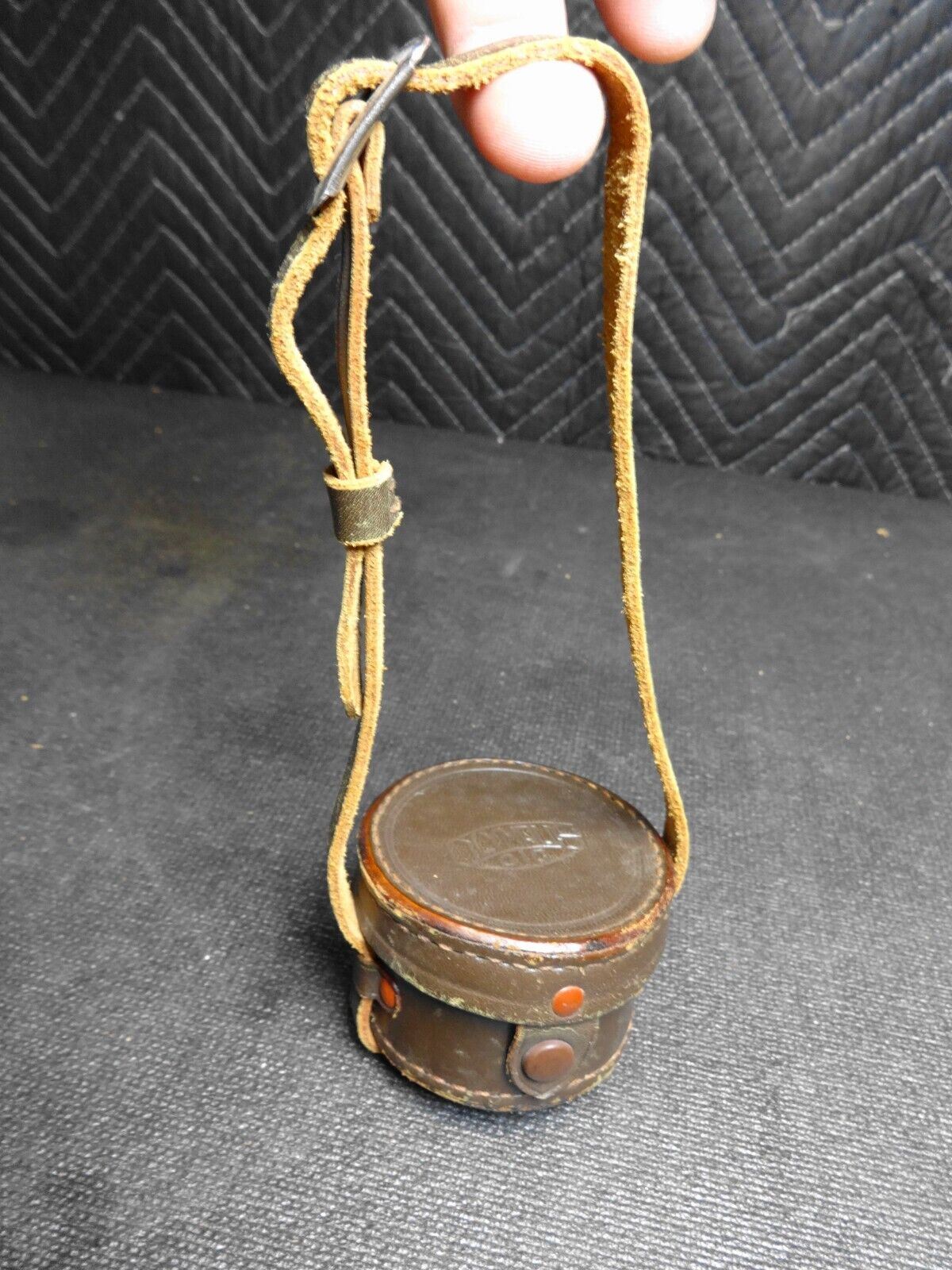 Olympus Zuiko C. 4cm f/3.5 Exakta Mount w/ Leather Case