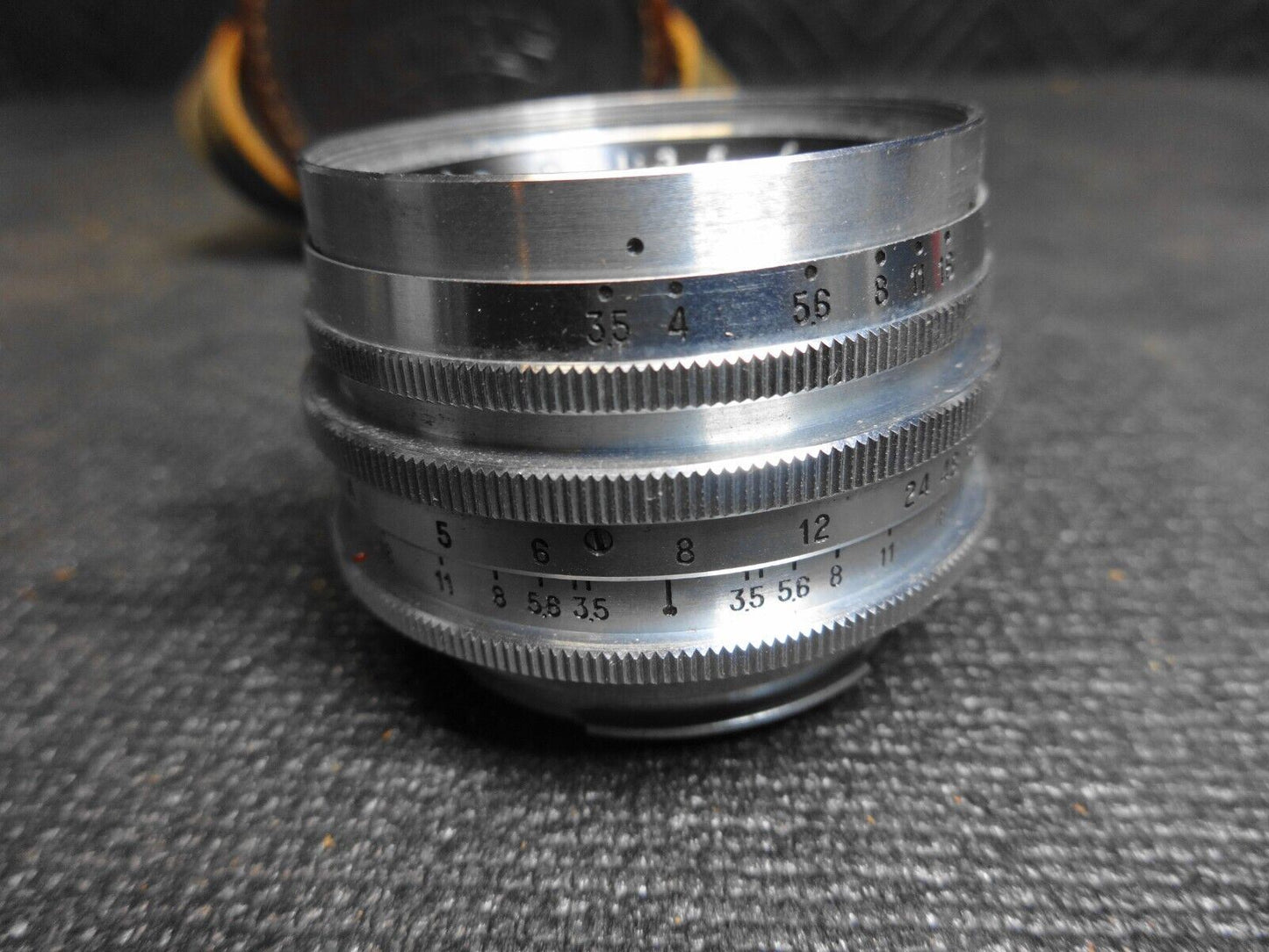 Olympus Zuiko C. 4cm f/3.5 Exakta Mount w/ Leather Case