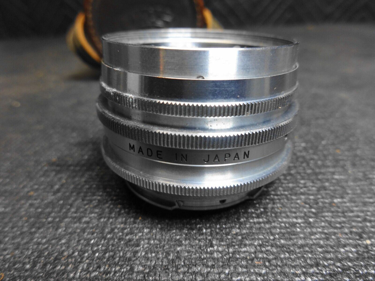 Olympus Zuiko C. 4cm f/3.5 Exakta Mount w/ Leather Case