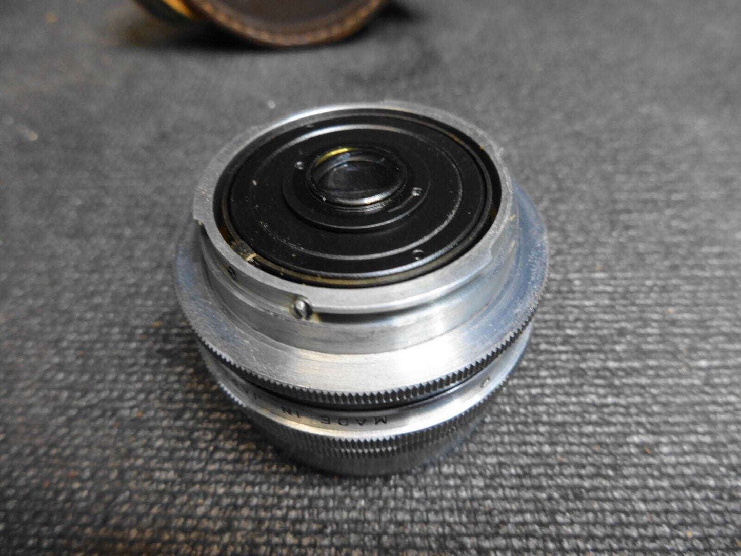 Olympus Zuiko C. 4cm f/3.5 Exakta Mount w/ Leather Case