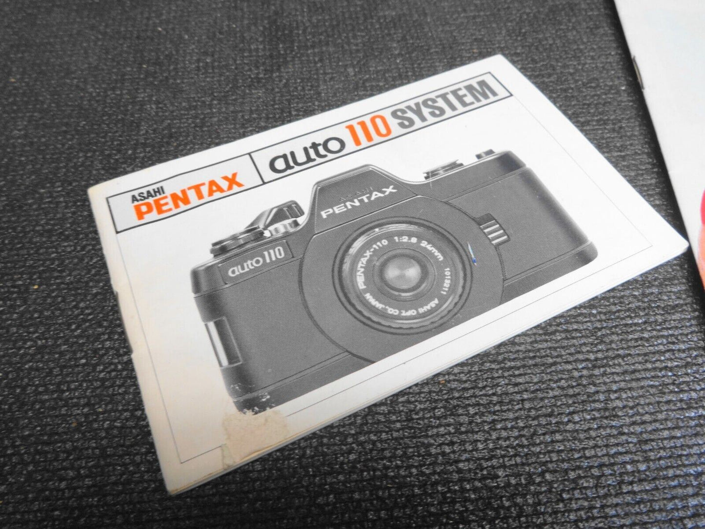 PENTAX Auto 110 System Camera Operating Manual Instruction Guide & Brochure