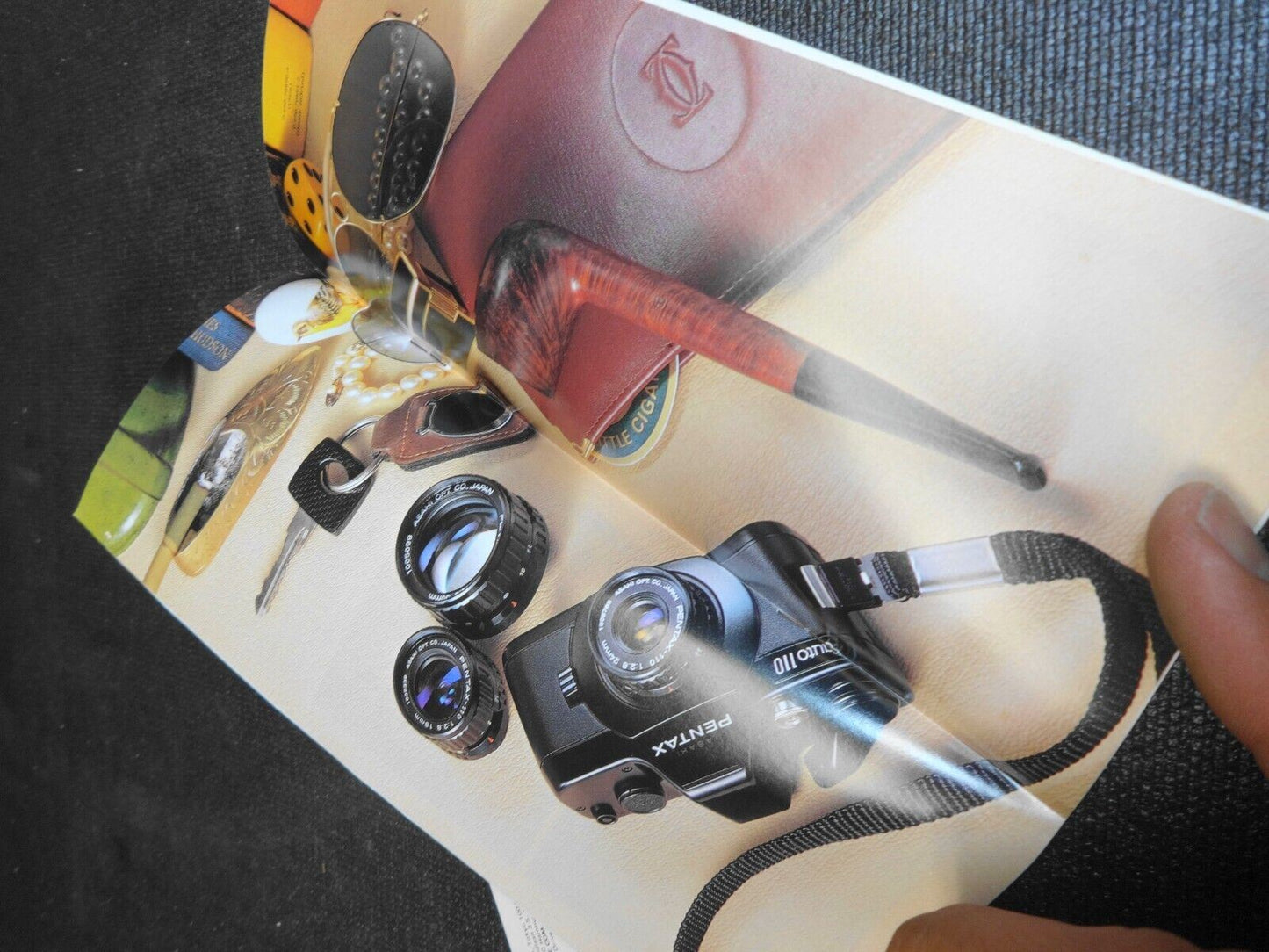 PENTAX Auto 110 System Camera Operating Manual Instruction Guide & Brochure